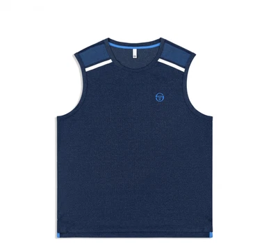 Tanque Sergio Tacchini Attivo Damarindo - Azul Marítimo Talla Pequeña Foto 1 de 4