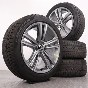 Ruote invernali 18 pollici VW Arteon 3H Cerchi originali Sebring pneumatici inve - Foto 1 di 13