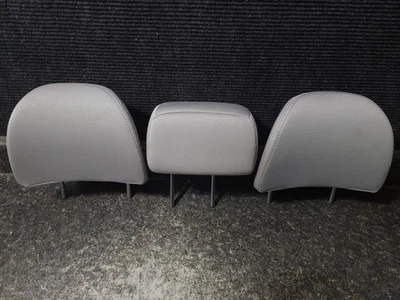 09-13 Subaru Forester Rear 2nd Row Head Rest Headrests Set Gray Cloth OEM Foto 1 de 4