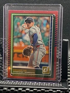 Brooks Lee 2025 Donruss Red #158/250 - Twins - Picture 1 of 2