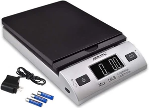 All-In-1 Series W-8250-50Bs A-Pt 50 Digital Shipping Postal Scale with Ac Adapte - Picture 1 of 12