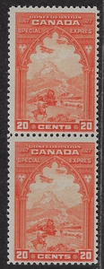 Canada SPECIAL DELIVERY — 1927, Stages of Mail Transportation #E3 MNH Ref. 2159 - Picture 1 of 2