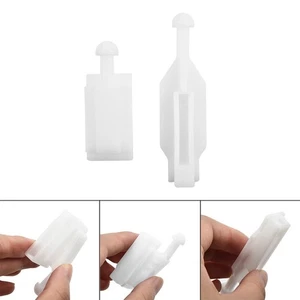 2PCS HEADLIGHT ADJUSTER MOUNTING BRACKET FOR E39 5 Serie 2000-2003 PLASTIC - Picture 1 of 12