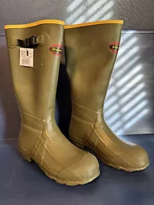 LaCrosse Men's 18" Burly Classic Hunting Boot, Green, Size 12 - Picture 1 of 7