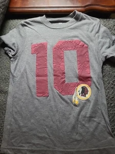 Preowned Gently Used Condition NFL Boys Sz 8 Tee Size Redskins - Picture 1 of 11