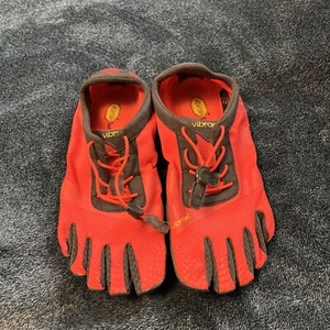 Scarpe da donna Vibram FiveFingers 17W0701 Drip Dry taglia 6 - 6,5 arancioni a piedi nudi - Foto 1 di 11