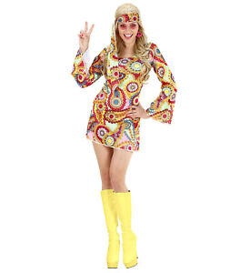 Hippie Girl Kleid mit Stirnband