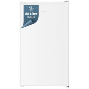 Kühlschrank ohne Gefrierfach klein 88L Tischkühlschrank freistehend gebraucht 2W - Bild 1 von 8