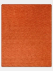 Eco-Friendly Hand Knotted Loom Wool Area Rug Solid Pink BBH Homes BBLNC111 - Picture 1 of 15