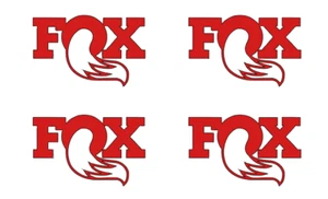 LOSI FOX DIE-CUT Decal Sticker ( 4 PCS ) Offroad RC Truck NEW - Picture 1 of 13