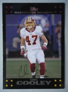 NFL 219 Chris Cooley Washington Redskins Topps 2007 - Picture 1 of 1