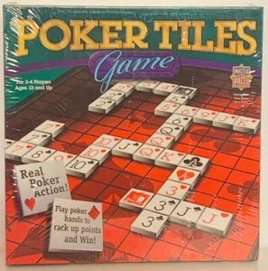 Poker Tiles Board Game 2005 MasterPieces Puzzle Co. **New & Sealed** - Picture 1 of 3