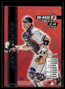 2000 MLB Showdown Pennant Run 1st Edition Foil Javy Lopez Atlanta Braves #13 - Picture 1 of 2