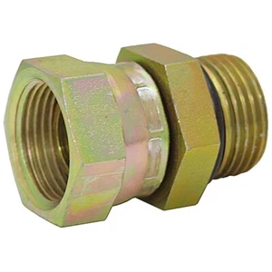 Adaptador SAE 20 macho x 1-1/4" NPT hembra giratorio recto 6900-20-20 9-6900-20-20 - Imagen 1 de 2