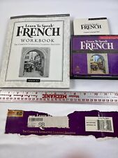 Learn to Speak French The Learning Company Interactive Version 8.0 CD Set 1999