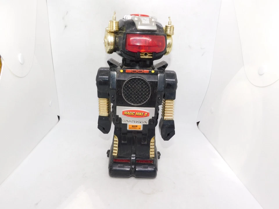 Magic Mike II Black Robot 2 2002 Model-B 1984 Vintage For Parts - Image 1 of 4