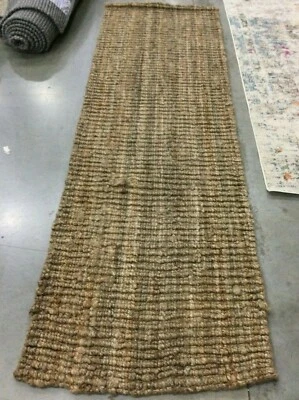 NATURAL 2'-6" X 8' Loose Threads Rug, Reduced Price 1172633275 NF447A-28 - Image 1 of 4