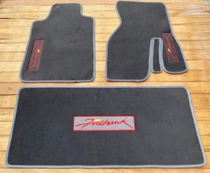 For Pontiac Firehawk gray floor mats carpets front/rear deck mat 93-99 - Picture 1 of 8