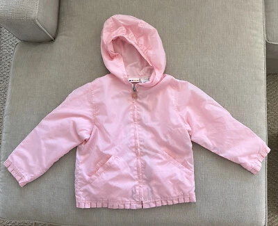 Vintage Gymboree Girls Pink Country Club Jacket Windbreaker VGUC Size Large 5 - Image 1 of 3