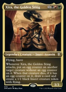 Xira, the Golden Sting x1 1x FOIL ETCHED Commander Dominaria United NM MTG - Picture 1 of 1