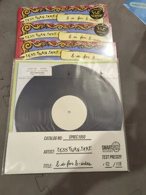 Less Than Jake - B Is For B-Sides Smartpunk 2020 Reissue Mega Bundle 4 Lps Auto - Image 1 of 4