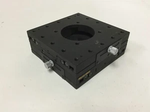 Melles Griot XY Stage, Dimensions: 4.75" x 4.75" x 1.75", Travel: 42mm Both Axis - Picture 1 of 6