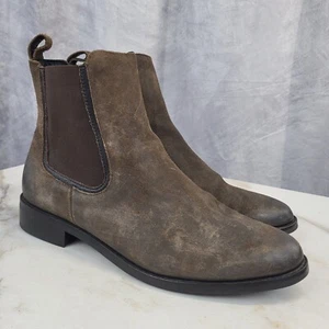 Thursday Duchess Suede Chelsea Boots Women's US Size 7 Brown - Picture 1 of 14