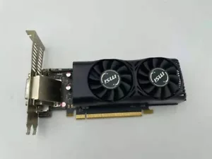 MSI NVIDIA GeForce GTX1050 LP 2GB GDDR5 Graphics Card Video Card DVI HDMI DP - Picture 1 of 3