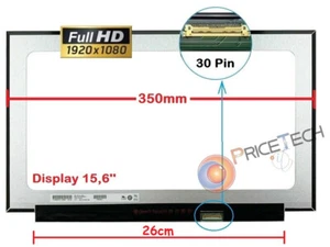 Display LCD Lenovo IDEAPAD 5 15IIL05 15,6 LED Slim 1920x1080 30-pin Fh IPS - Foto 1 di 2