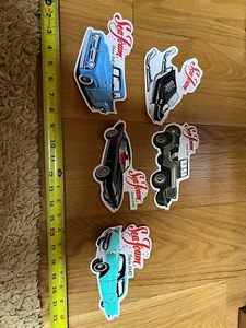 SEA FOAM Corvette Jeep Aufkleber / Decal 5 Stück RACING ORIGINAL OLD STOCK - Bild 1 von 2