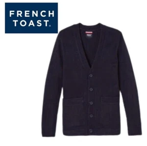 French Toast Blue Cardigan - Picture 1 of 12