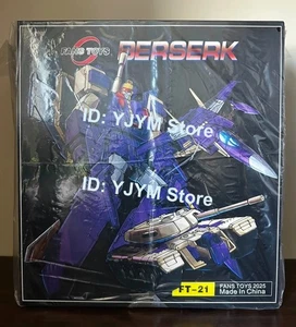New FansToys FT-21 Berserk Blitzwing Triple Changers Action Figure Toy In Stock - Picture 1 of 12