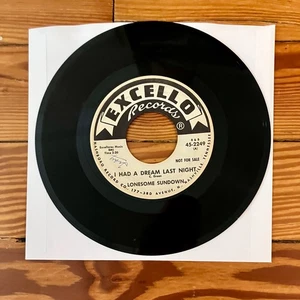 Lonesome Sundown: I Had A Dream Last Night/I Got A Broken Heart 7" Vinyl CRACKED - Bild 1 von 2