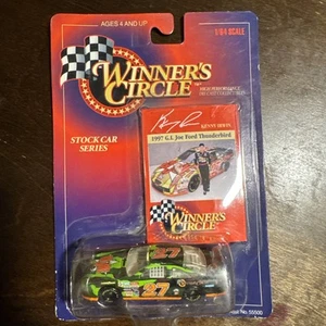 1998 Winners Circle 1:64 Diecast NASCAR Kenny Irwin GI Joe Ford Thunderbird - Picture 1 of 1