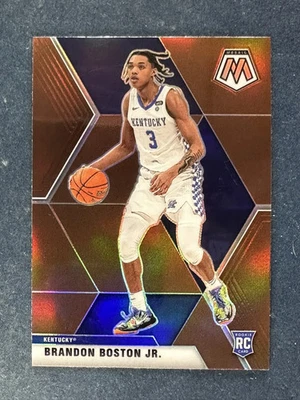 2021-22 Mosaic Draft Bronze #275 Brandon Boston Jr. Wildcats RC - Image 1 of 2