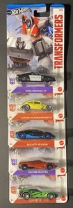 Hot Wheels Transformers Walmart Exclusive Ford Mustang GT Cop Car (Complete Set) - Picture 1 of 3