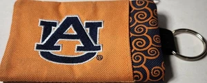 University of Auburn Tigers Sammlerstück Geldbörse/Organizer/Schlüsselanhänger (5 Taschen) 5" L - Bild 1 von 4