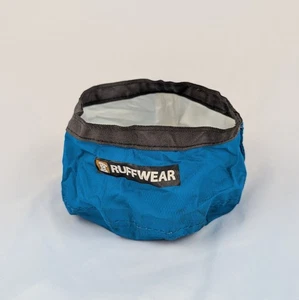 Ruffwear Trail Runner Packable Dog Bowl – Used Excellent Blue Ultralight 1 L - Picture 1 of 9