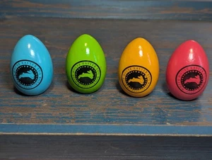 2009 White House Easter Egg Collection Ostereierrolle - 4 Eier - Michelle Obama - Bild 1 von 8