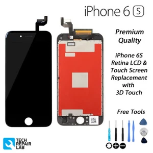 NEW iPhone 6S Replacement Retina LCD & Digitiser with 3D Touch Screen - BLACK - Zdjęcie 1 z 5