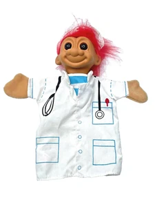 Russ Vintage Troll Krankenschwester Handpuppe - Bild 1 von 8
