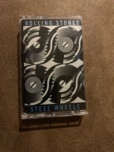 ROLLING STONES Steel Wheels CT45333 Cassette Tape - Picture 1 of 5