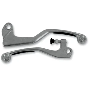 Moose Racing Clutch & Brake Lever Set With Grips Honda CRF150F CRF230F - Picture 1 of 5
