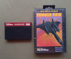 Sega Master System BOMBER RAID (1988) Cartridge & Game Case NO MANUAL