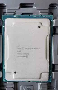 Intel Xeon Platinum 8168 CPU SR37J 33M Cache 2.70GHz 24-cores 205W LGA3647- - Picture 1 of 2
