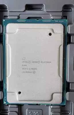 Intel Xeon Platinum 8168 CPU SR37J 33M Cache 2.70GHz 24-cores 205W LGA3647- - Image 1 of 2