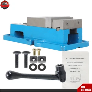 Tornillo de 3" Fresadora de precisión Taladro Abrazadera Vicio CNC Tornillo Alicate Fresado Nuevo - Imagen 1 de 12