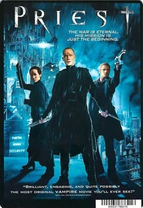Priest Blockbuster Movie Backer Card Mini Poster Art 5.5” x 8”   - Picture 1 of 1