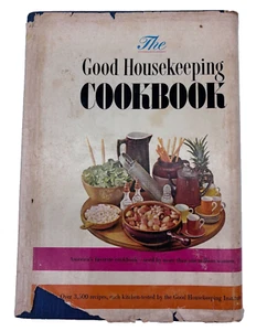 UG: Vintage 1963 "The New Good Housekeeping Cookbook" w/ Dust Cover Cook Book - Imagen 1 de 17