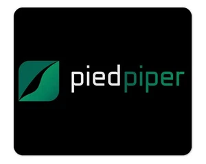 Almohadilla de ratón de 1/4" de espesor con logotipo actualizado Pie Piper - Imagen 1 de 2